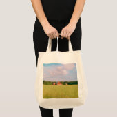Rustic summer field, Helsingia, Sweden トートバッグ (正面(商品))