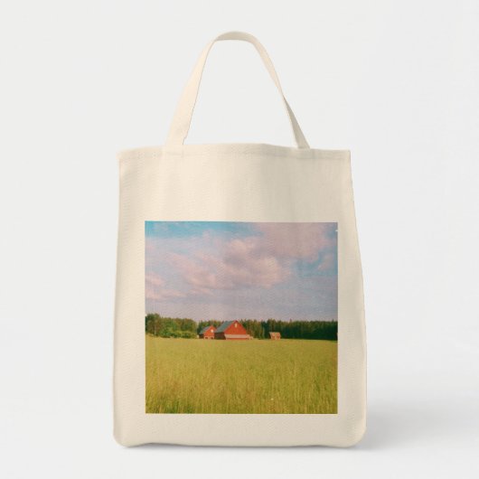 Rustic summer field, Helsingia, Sweden トートバッグ (正面)