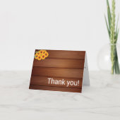 Rustic Sunflower サンキューカード (正面)