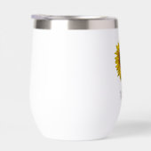 Rustic Sunflower Boho Botanical Personalized (右面)