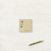 Rustic Sunflower Custom Sticky ポストイット (デスク上)