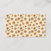 Rustic Sweet Rabbit Baby Shower Game エンクロージャーカード (裏面)