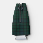 Rustic Tartan Plaid Horse Baby Shower  ボトルクーラー (裏面)