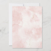 Rustic Terracotta Mosque and Floral Iftar Dinner 招待状 (裏面)