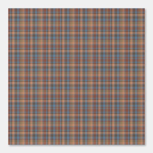 Rustic Terracotta Tartan Plaid Wallpaper Pattern 壁紙 (正面)
