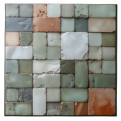 Rustic Tile Mosaic ID1187a タイル (正面)