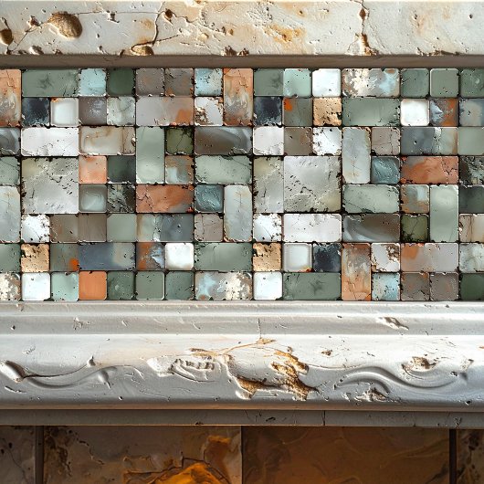 Rustic Tile Mosaic ID1187c タイル