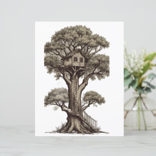 "Rustic Treehouse Retreat"説明： (スタンド正面)