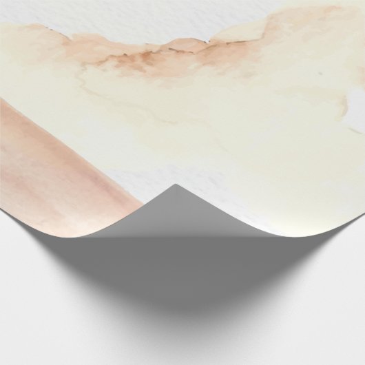 Rustic Tropical Palms ラッピングペーパー (角)