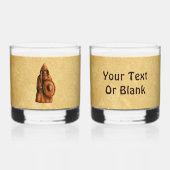 Rustic Viking ウイスキーグラス (正面)