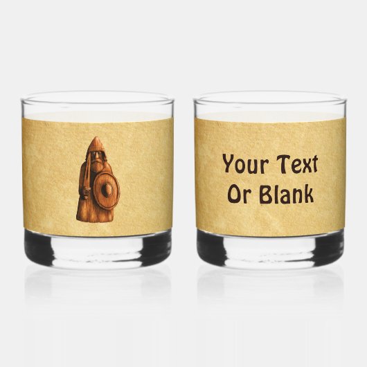 Rustic Viking ウイスキーグラス (正面)