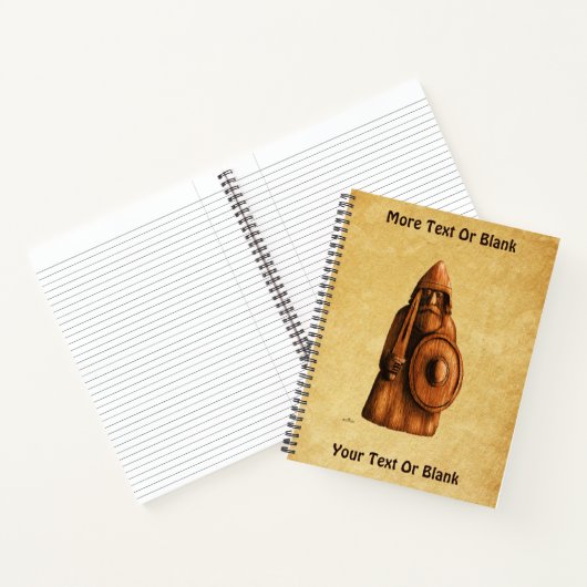 Rustic Viking ノートブック (内部)