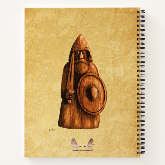 Rustic Viking ノートブック (裏面)