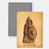 Rustic Viking マグネット (正面/裏面)