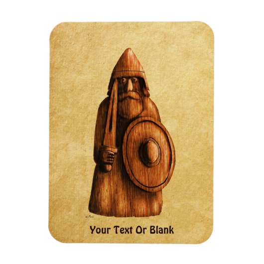 Rustic Viking マグネット (縦)