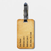 Rustic Viking ラゲッジタグ (裏面縦)