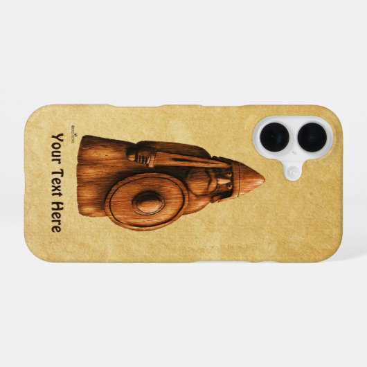 Rustic Viking iPhone 16ケース (裏面横)