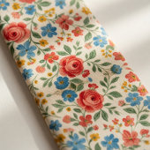 Rustic Vintage Floral ネクタイ