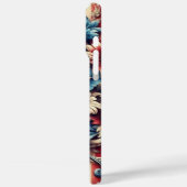 rustic/vintage USA/patriotic Case-Mate iPhoneケース (裏面 / 左)