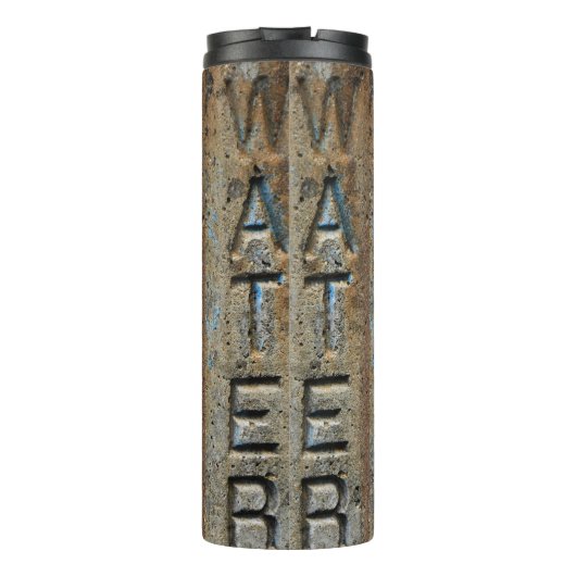 Rustic Water Sign タンブラー (裏面)