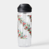 Rustic Watercolor Border ウォーターボトル (背面)