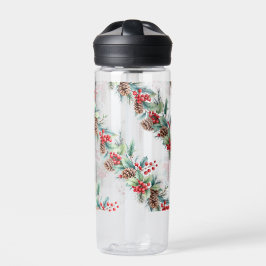 Rustic Watercolor Border ウォーターボトル