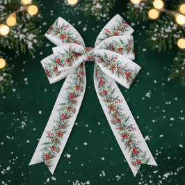 Rustic Watercolor Border サテンリボン