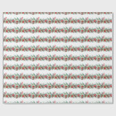 Rustic Watercolor Border ラッピングペーパー (フラット)