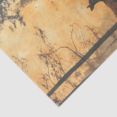 Rustic Watercolor Deer Doe on Forest Trail 薄葉紙 (詳細)