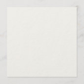 Rustic Watercolor Floral Arch Wedding Invitation 招待状 (裏面)