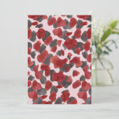 Rustic Watercolor Winter Animal Print シーズンカード (スタンド正面)