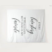 Rustic Wedding Backdrop Banner タペストリー (正面(横))