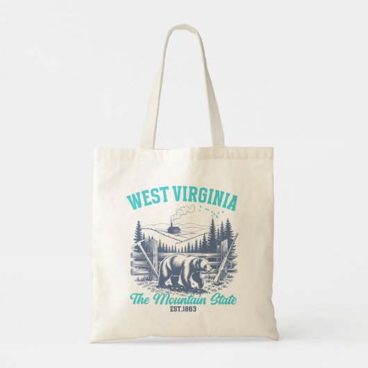 Rustic West Virginia Nature Scene  トートバッグ (裏面)