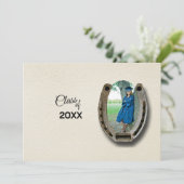 Rustic Western College Graduation Announcement  招待状 (スタンド正面)