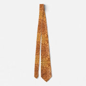 rustic western country cowboy tooled leather ネクタイ (裏面)