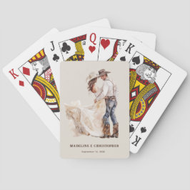 Rustic Western Couple Wedding トランプ