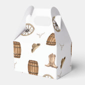 Rustic western cowboy you are wanted birthday フェイバーボックス (裏面サイド)