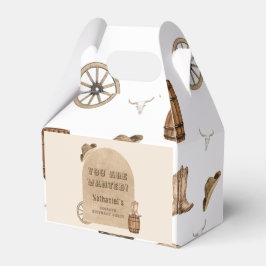 Rustic western cowboy you are wanted birthday フェイバーボックス