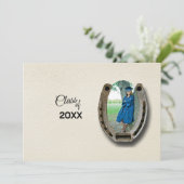 Rustic Western Hi-School Graduation Announcement  招待状 (スタンド正面)