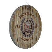 Rustic western saloon bar dart board ダーツボード (正面左)