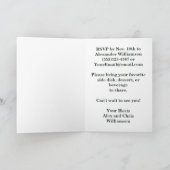 Rustic Wilderness Family Reunion カード (内部)