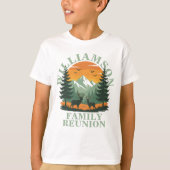Rustic Wilderness Family Reunion Customizable Kids Tシャツ (正面)