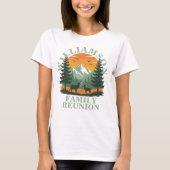 Rustic Wilderness Family Reunion Customizable Tシャツ (正面)