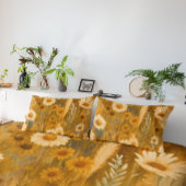 Rustic Wildflower Pattern 枕カバー