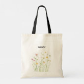 Rustic Wildflower Tote Bag トートバッグ (裏面)