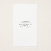 Rustic Wildflowers Necklace Display  (裏面)