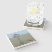 Rustic Windmill ストーンコースター (横)