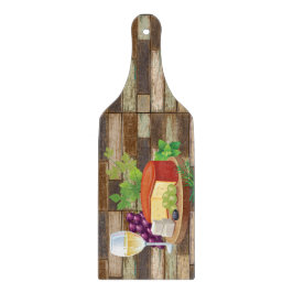Rustic Wine And Cheese カッティングボード