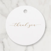 Rustic Winter Mountain Sleigh Bear Baby Shower  フェイバータグ (裏面)