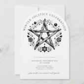 Rustic Winter Solstice 招待状 (正面)